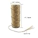 Ipalmay 100m Metallic Gold Bakers Twine Spool 3-Ply for DIY Crafts Arts or Gift Wrapping
