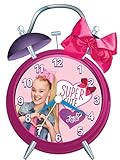 JoJo Siwa Alarm Clock Bell Alarm Girls Bedroom Clock Bow