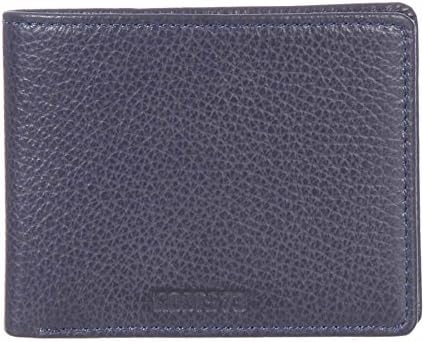 Roots 73 Stalk Collection Leather Slimfold Wallet with Center Wing
