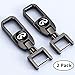 Goshion 2 Pack Car Logo Keychain Suit for Infiniti Key Chain Keyring Family Present for Man and Woman