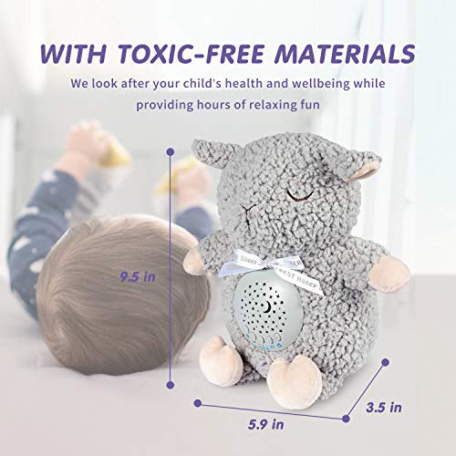 BEREST Baby Sleep Soother Sleepy Sheep, Mom's Heartbeat Lullabies