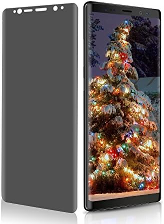 Samsung Galaxy Note 8 Screen Protector Topcanyon Note 8 [Upgraded version] Premium Privacy 3D Curved Anti-Spy Tempered [Case Friendly] Glass Screen Film for Samsung Galaxy Note 8 (Transparent)