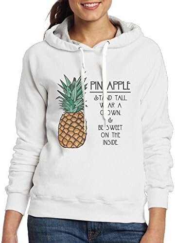 Female Models Long Sleeve Sweater Be Like A Pineapple MulticolorFashion Casual Sweater Hooded Sweatshirt