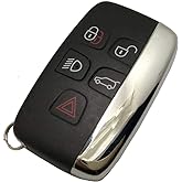 Replacement Smart Car Key Fob Case Cover fit for Range Rover Key Fob Shell Entry Keyless Remote Control Key Housing