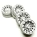 RCLIONS Aluminum 1.9inch RC Beadlock Wheels Rims for 1/10th Axial SCX10 D90 RC Crawler Car-Pack of 4pcs