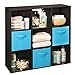 ClosetMaid 78016 Cubeicals Organizer, 9-Cube/ shelf, Black