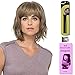 Hunter by Estetica, Wig Galaxy Hair Loss Booklet & Magic Wig Styling Comb/Metal Pick Combo (Bundle - 3 Items), Color Chosen: R4-6
