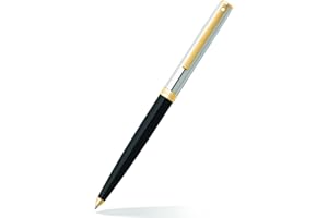 Sheaffer Sagaris Black/Chrome Cap Ballpoint Pen - SH-9475-2