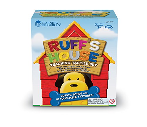 Learning Resources Ruff's House Teaching Tactile Set, 30 Pieces