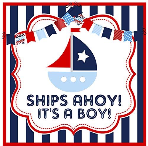 Nautical Stickers For Baby Shower