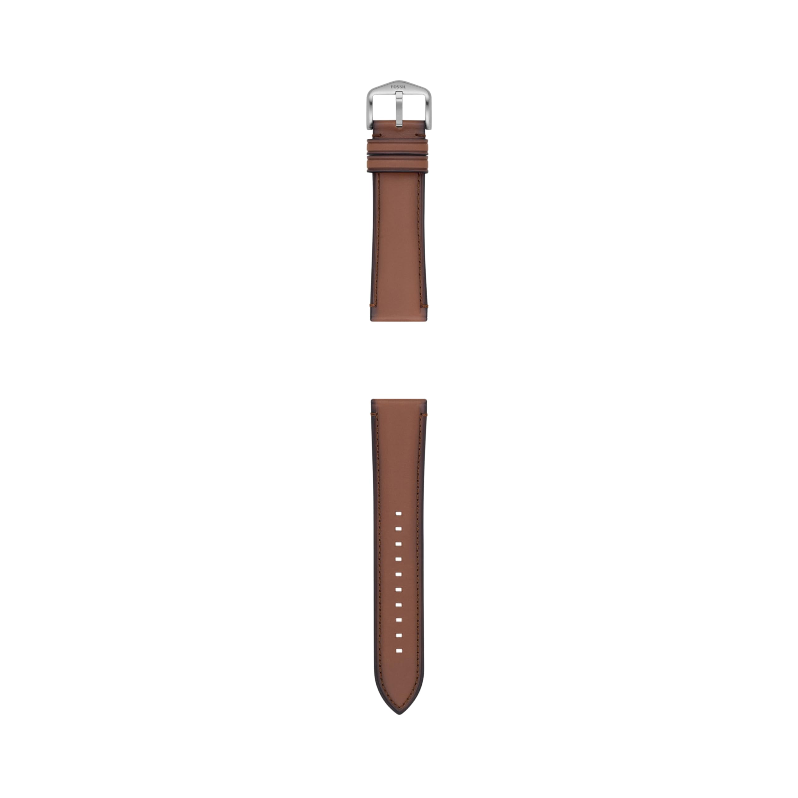 Fossil Men's 22mm Dark Brown LiteHide? Leather Watch Band