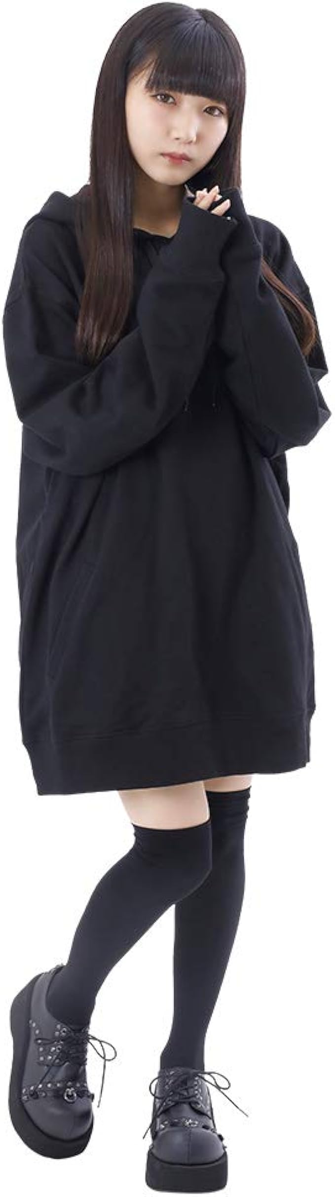 Amazon Co Jp ジョイネット 七瀬くるみ プルオーバー パーカー ワンピース メンズ レディース 服 ファッション小物