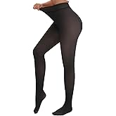 PGITRive Fleece Lined Leggings Women Comfort Fleece Lined Tights Thermal Legging for Womens High Waist Warm Tights for Women