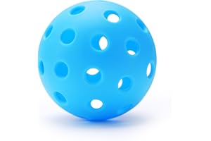 U-pick Pickleball Balls, Outdoor Pickleball Ball 4 Packs/12 Packs, Pickle Balls with Mesh Bag, High Elasticity Balanced Durable, 40 Holes Pickleballs for All Skill Levels, Yellow/Blue/Pink/Green