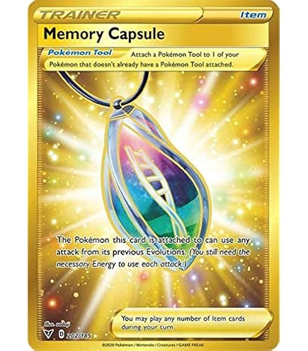 Amazon.com: Memory Capsule - 202/185 - Secret Rare