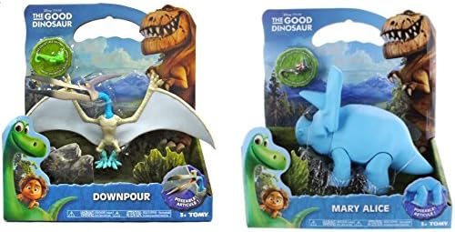 The Good Dinosaur Large Figure, Downpour and Mary Alice Best Christmas and Holliday, birthday Gift Bundle