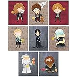 Harry Potter Art Prints - Set of 8 Original (8 inches x 10 inches) Photos
