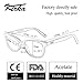 kirka Kids Blue Light Blocking Glasses, Anti Eye Strain Computer Glasses, UV Filter Blue Blocker Glasses for Boys Girls, Gaming Reading Glasses Non Prescription with Round Violet Glasses Frame