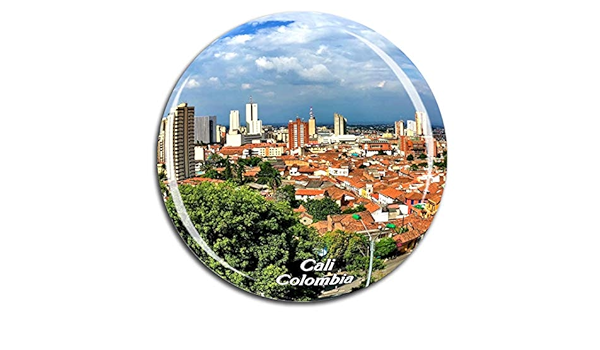 Weekino Cali Colombia Imán de Nevera Cristal de Cristal 3D ...