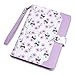 ULAK iPad mini 1/2/3 Case - 360 Degree Rotating Stand Case Cover with Auto Sleep / Wake Feature for Apple iPad mini 1 / iPad mini 2 / iPad mini 3 - Purple Rose