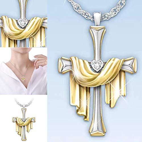 6 partm+Necklace+Christian+Pendant+Necklaces