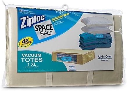 Ziploc Space Bag is Mildew Resistant Under Bed Storage (1 XL)