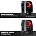 VIPMOTOZ OLED Neon Tube Tail Light Lamp For 1994-2001 Compatible with Dodge RAM 1500 2500 3500 - Matte Black Housing, Smoke Lens, Driver and Passenger Side