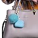 OULUOQI for Airpod Case -Slicone Cute for Airpods Case Cover with Pom Pom Keychain Compatible with Apple Airpods 2 &1 (Front LED Visible)