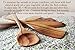 Wooden Utensil Set - Kitchen Cute - Supplies & Utensils Set of 5 made of Cherry