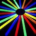 Fun Central - 25 Pack - Glow Sticks in Assorted Colors | for Mardi Gras Party Supplies Party Favors Glow Parties Raves Parties EDM Concerts Glow Weddings, Kids Birthdays Sensory Toys