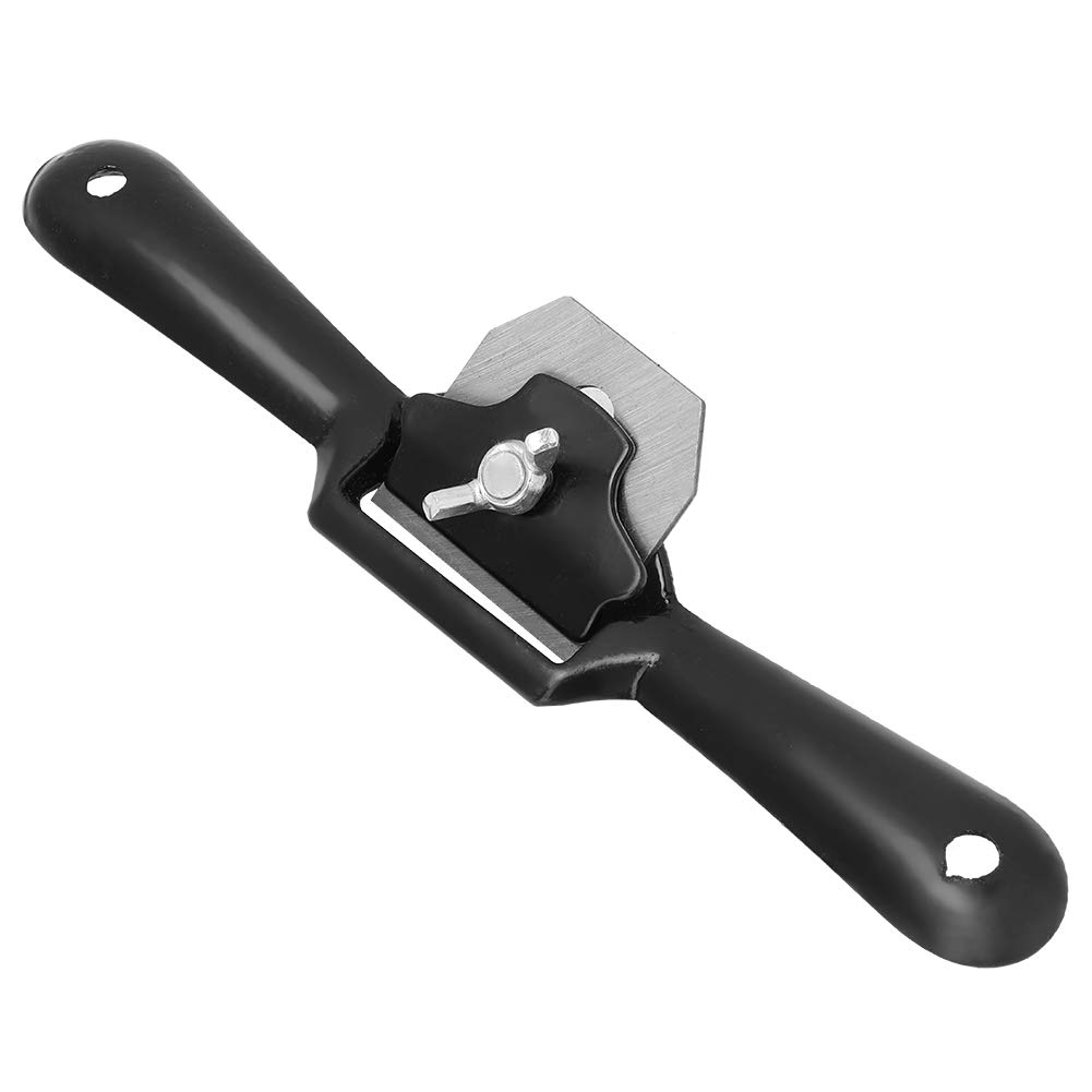Joyzan Spokeshave Tool, Woodworking Cutting Edge Plane Carpenters Bench Tools Hand Wood Planer Doors Planers Internal Adjustable Blade Spoke Shave Woodcarver Hardwood DIY Crafting Rounding Furniture