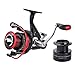 KastKing Sharky Baitfeeder III Spinning Reel 10+1 Shielded Stainless Steel BB – Carbon Fiber Drag for Live Liner Bait Fishing Action, Sharky Baitfeeder 4000
