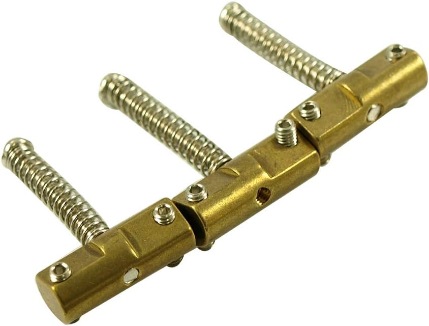 Compensated Brass Saddles 3saddle Vintage Fender Telecaster/Tele® WD