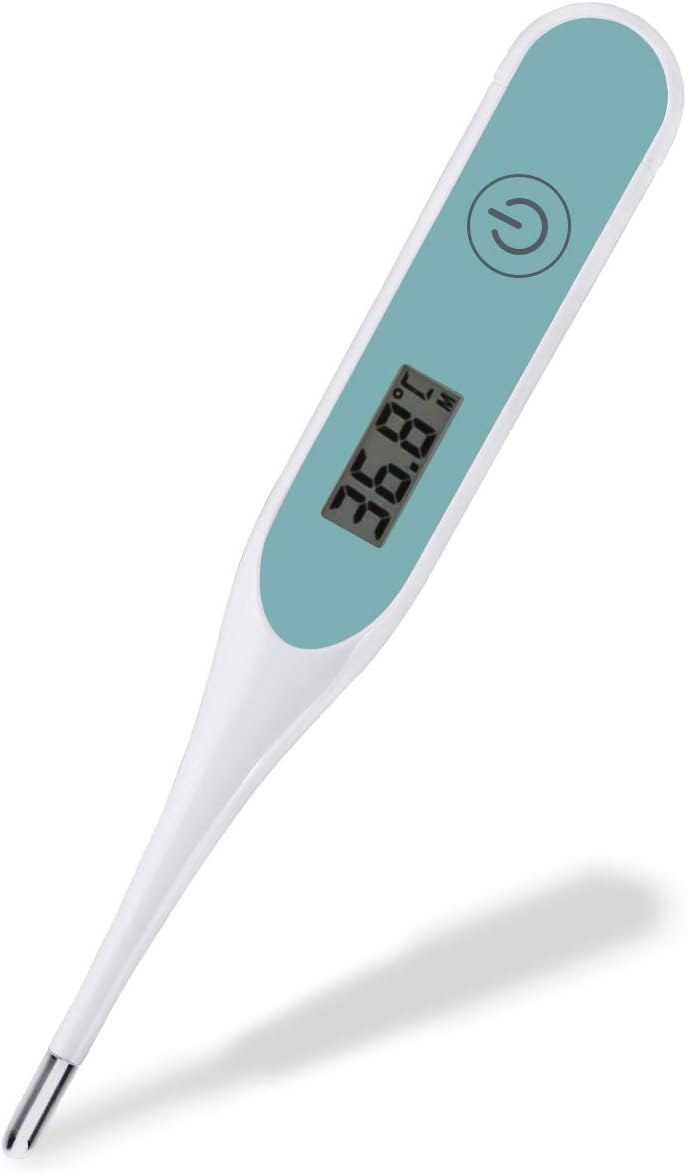FAMKIT Medical Oral Thermometer, Digital Armpit Thermometer Fast Read Fever Thermometer for Adult Baby