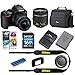 Nikon D3500 24MP DSLR Camera with AF-P DX NIKKOR 18-55mm f/3.5-5.6G VR Lens, Black - Bundle with Camera Case, 16GB SDHC Card, Card Reader