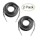 Yoico 2Pcs 50 Feet Professional 1/4" to 1/4" Speaker Cables, Pair 50 ft 12 Gauge 1/4 Male Inch Audio Amplifier Connection Heavy Duty Cord Wire primary