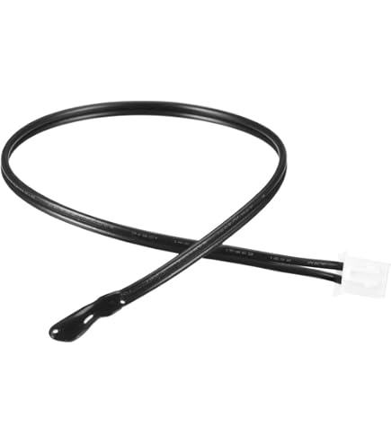 XSPC Capteur De Température à Fil Plat 10K – Sondes Fiables Pour Watercooling PC, Monitoring Précis