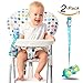 Heaven's Bliss Sippy Cup Holder Strap Leash Tether (Blue 2-Pack)