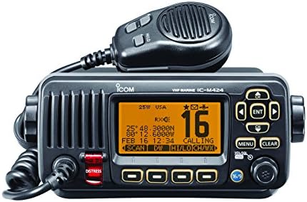 ICOM IC-M324 01 Fixed Mount VHF Radio - Black