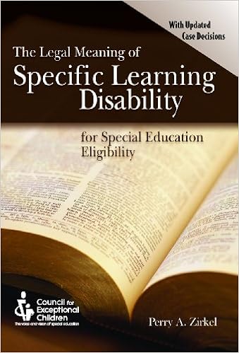 Buy Legal Meaning Of Specific Learning Disability For Special