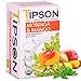 Tipson Organic Moringa Caffeine Free Herbal Tea - Mango Flavor - 25 Premium Double Chambered Bags -Superfood Tea - Keto/Paleo Diet Compatible
