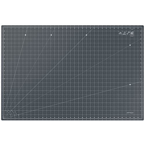 Arteza 24"x36" Cutting Mat with Grid & Non Slip Surface, Self Healing