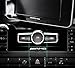 Deselen - LP-BS17S - 4 PCS Small Interior Decoration Metal Emblem Sticker for Mercedes Benz AMG Class C E ML/GLA/GLC