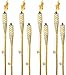 Matney Bamboo Torches - Includes Metal Oil Canisters with Covers to Extinguish Flame - Great for Outdoor Decorating, Luau, Parties, Extra Long 60 Inches (8 Pack) primary