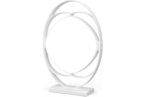 ALBINA Light Therapy Lamp, UV-Free 10000 Lux with 3 Color Temperature Modes & Adjustable Brightness & Timer & Memory Function, Happy Lamp Therapy Light for Office/Home/Decoration (White)