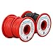 BNTECHGO 14 Gauge Silicone Wire Spool red and Black Each 25ft Flexible 14 AWG Stranded Tinned Copper Wire