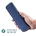 MoKo Pencil Holder Case for Apple Pencil, Premium PU Leather Case Carrying Bag Sleeve Pouch Cover for Apple iPad Pro Pencil / Pen (with Built-in Pocket and Holder), INDIGO