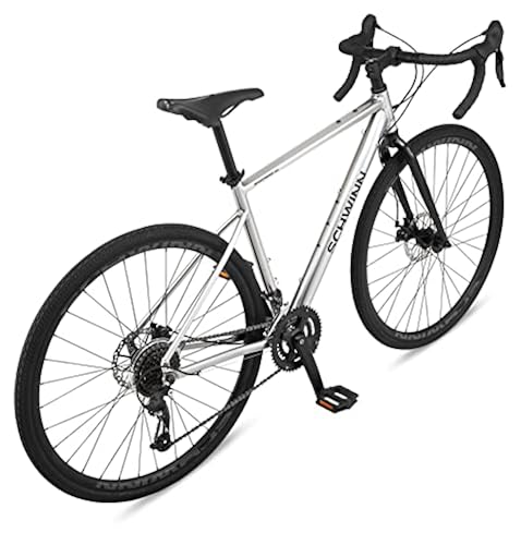 Schwinn Sporterra RX Gravel Bike, 700c Mens and Womens Bike, 14-Speed Drop  Bar Gravel Bicycle, Mechanical Disc