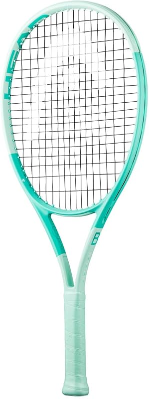 Raquete de ténis Unissex Youth Boom Jr.25 2024, Menta/Azul Claro, 8-10 anos