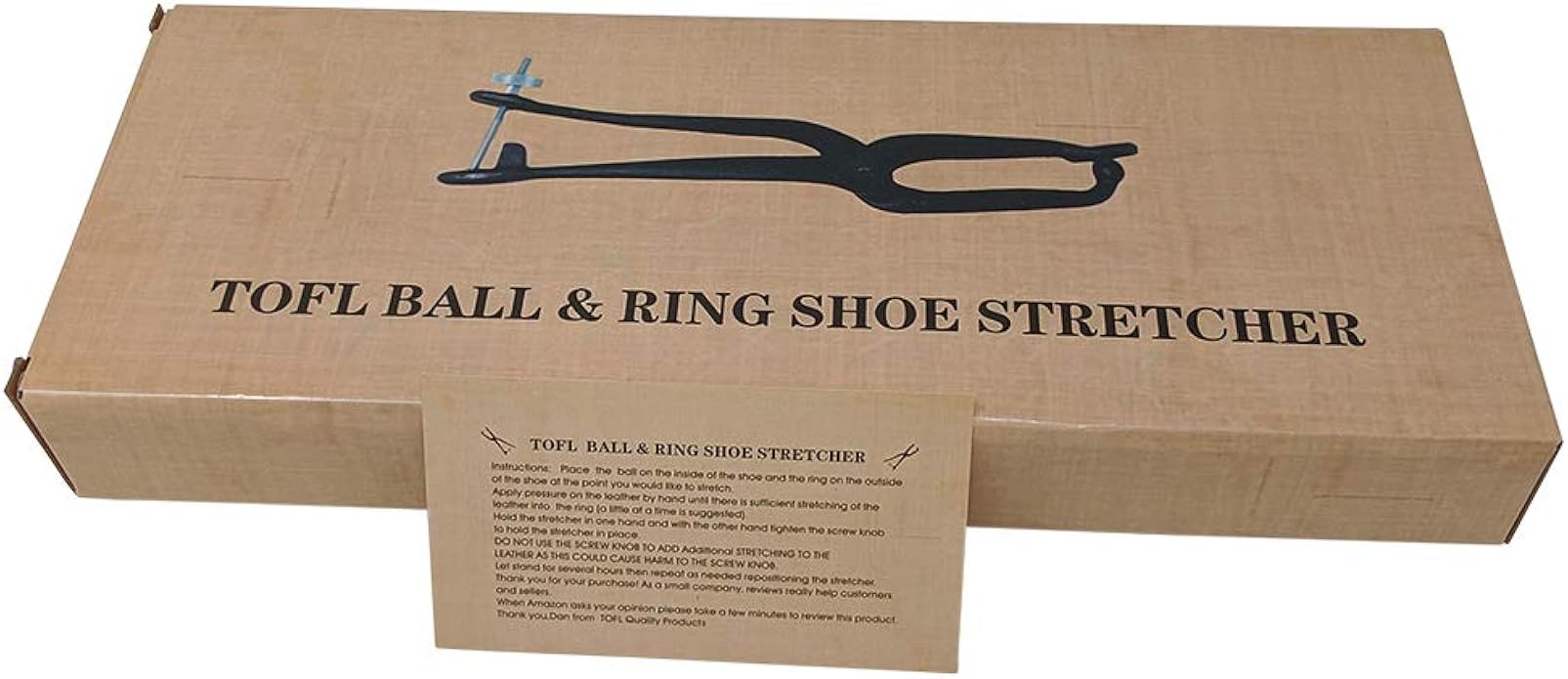 ball and ring boot stretcher